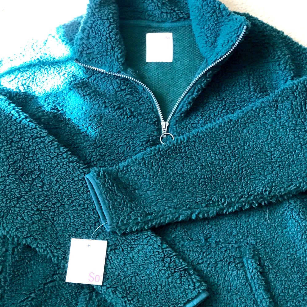 Green Cozy Sherpa
